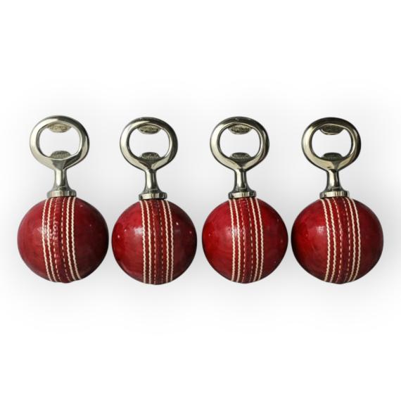 Cricket Ball Bottle Opener